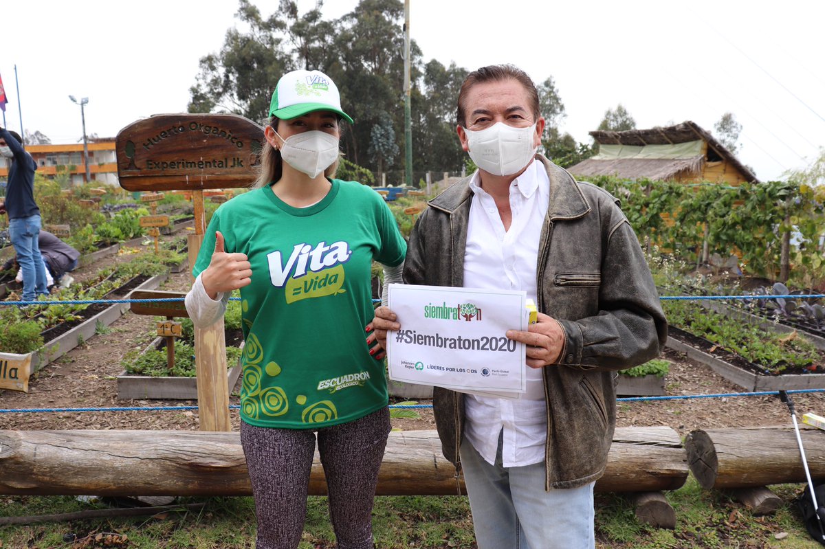 Gracias a todos por participar en esta gran iniciativa y por toda la mejor energía a esta 1era Edición de la #Siembratón2020. Agradecemos la participación de <a href="/cruzrojaecuador/">Cruz Roja Ecuatoriana</a> <a href="/VitaEcuador/">Vita Ecuador</a> <a href="/ambientequito/">Ambiente Quito</a> <a href="/gestionambiente/">gestion Ambiente</a> y <a href="/PactoGlobalEcua/">Pacto Global Ecuador</a>. Inscríbete en siembraton.com
