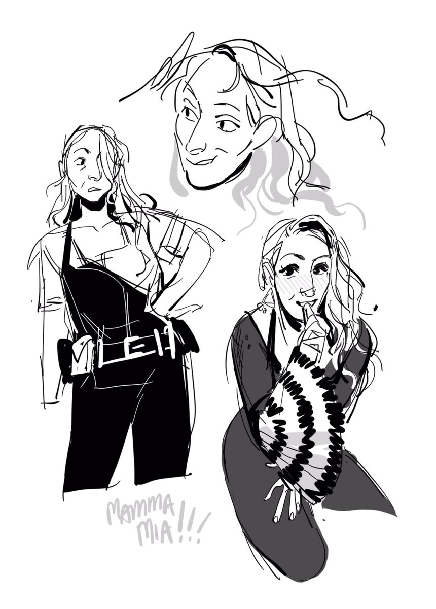 forgot about donna's energy in mamma mia wow 