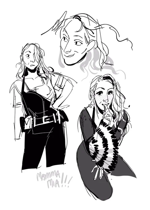 forgot about donna's energy in mamma mia wow 