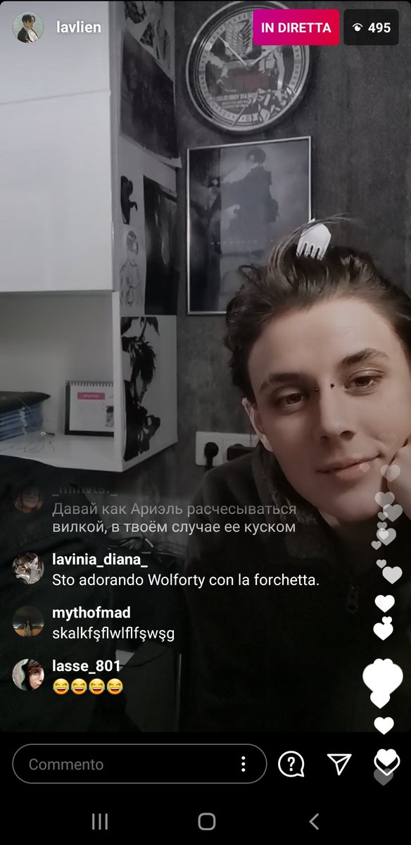 MartinaRyou's tweet photo. I really enjoyed your broadcast! Se you soon❤❤❤🙈🙈🙈 @lavlienlane @wolfotyy #lavlien #wolfoty #wolflien https://t.co/Qh87wXORYH