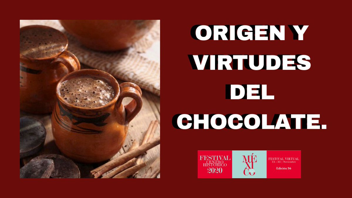 Hoy 14 de noviembre a las 3:00 pm Silvia Kurczyn hablará sobre las virtudes del chocolate en el <a href="/FestivalMexico/">FMX Festival del Centro Histórico</a> Puedes ver la entrevista que le hizo <a href="/ArfaxadOrtiz/">Arfaxad Ortiz</a> en nuestro canal youtu.be/3l9P-Jyi1w4