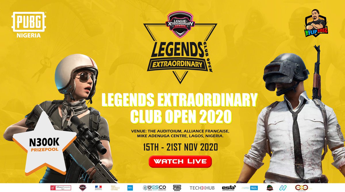 Community meets Mobile LAN on Nov 27th 2020 at #LECO2020 🇳🇬

Online qualifier premieres tomorrow 20:00 GMT +1

Catch all the action live <a href="/MrxFlip/">MrxFlip</a> 📡

Proudly supported by <a href="/AF_Lagos/">Alliance Française de Lagos</a> @FranceAbuja <a href="/lxgesports/">League of Extraordinary Gamers</a>  <a href="/NigeriaEsports/">Nigeria Esports Federation 🇳🇬</a> @EsFedAfrica