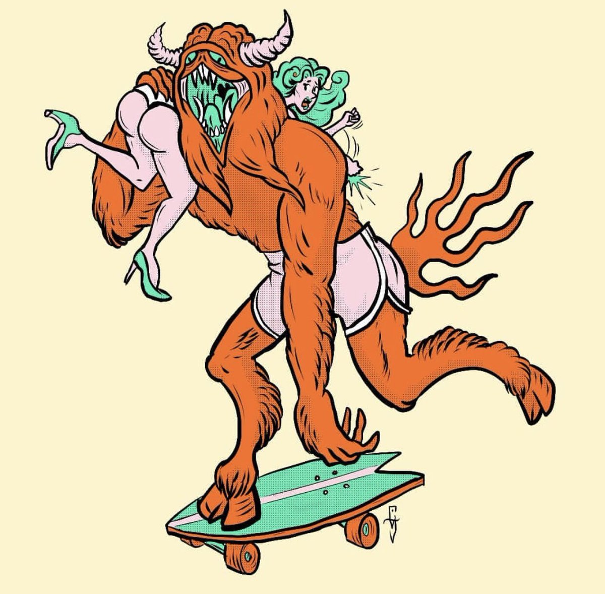 MONSTERSBITCHES's tweet photo. Artist @jaimekchang https://t.co/NPh2nuz00H