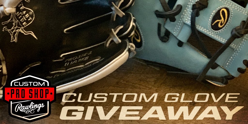 Rawlings Baseball (@rawlingssports) on Twitter photo In honor of the holidays weโre giving away a custom glove of your choice! All you have to do is Retweet this tweet and be following <a href="/RawlingsSports/">Rawlings Baseball</a>! We will choose the winner on the 19th! ##Giveaway In honor of the holidays weโre giving away a custom glove of your choice! All you have to do is Retweet this tweet and be following <a href="/RawlingsSports/">Rawlings Baseball</a>! We will choose the winner on the 19th! ##Giveaway