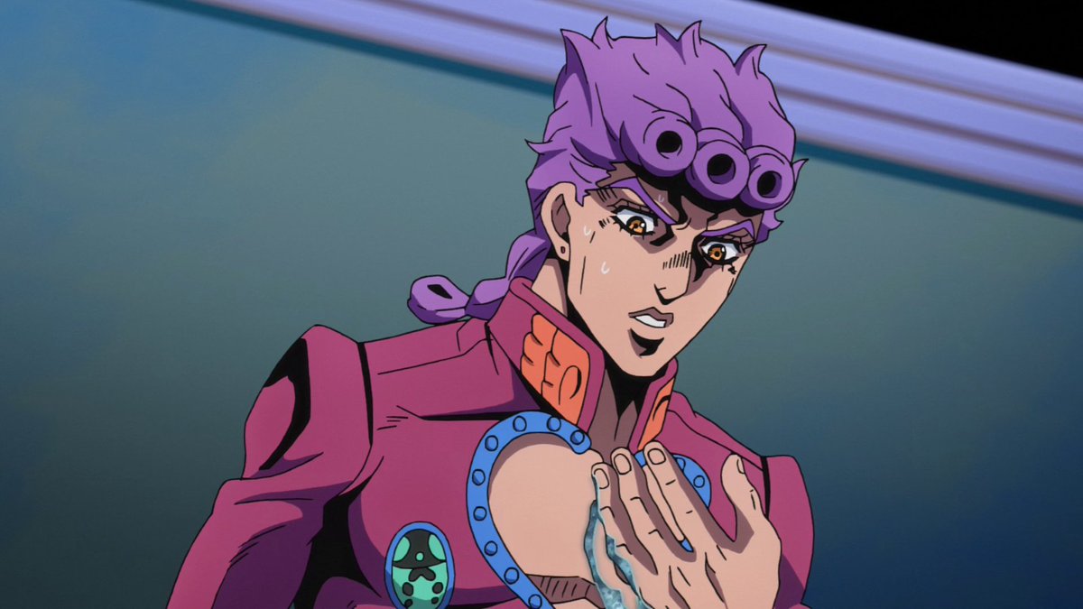 JJBAVD's tweet photo. Giorno color shift palettes from episodes 18, 19, &amp; 29 + Boss Giorno outfit https://t.co/XdBaM4u0OV