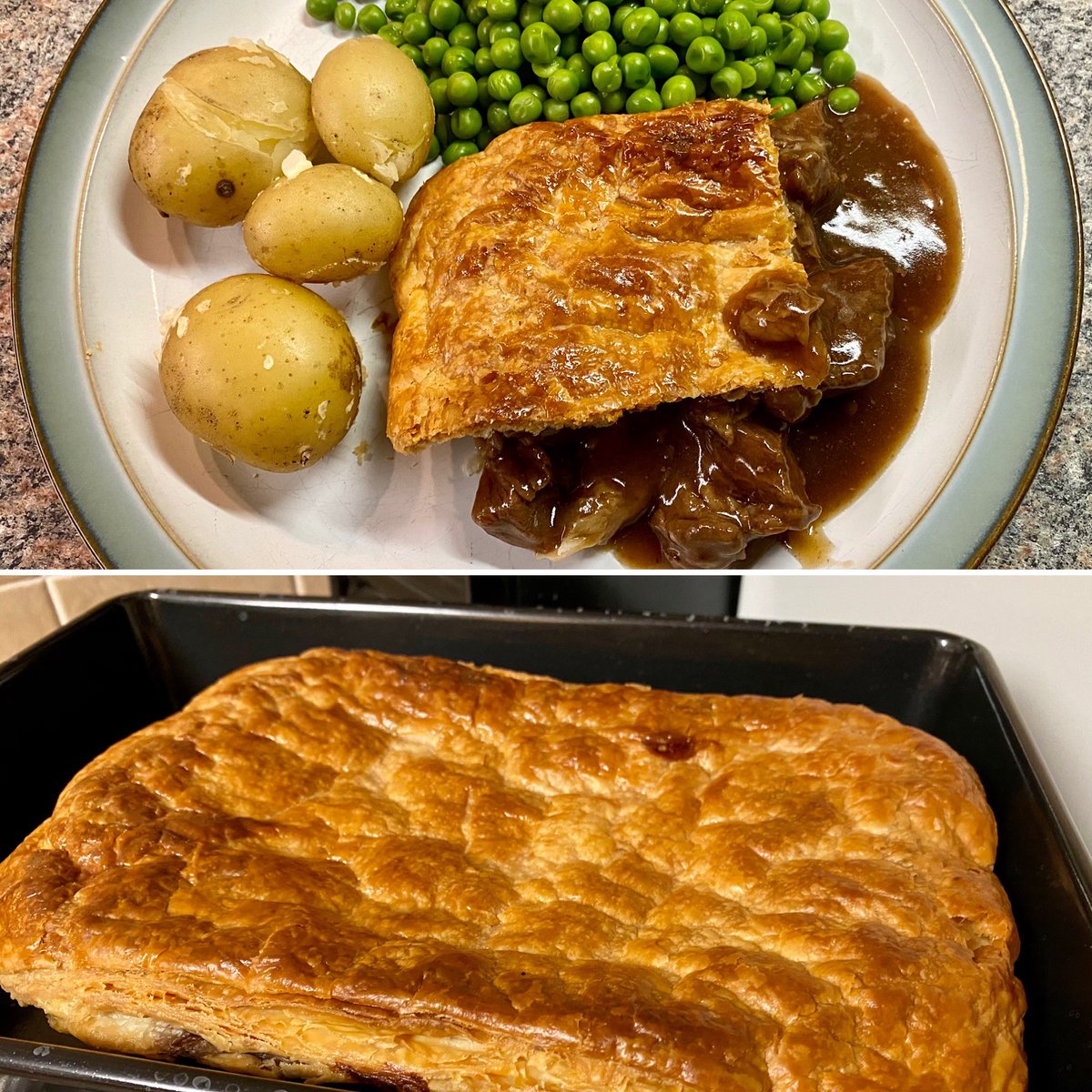 armadalefarm's tweet photo. Wagyu Steak Pie from @AllarburnShop - amazing taste! 👌 https://t.co/hisBwqV0Ic