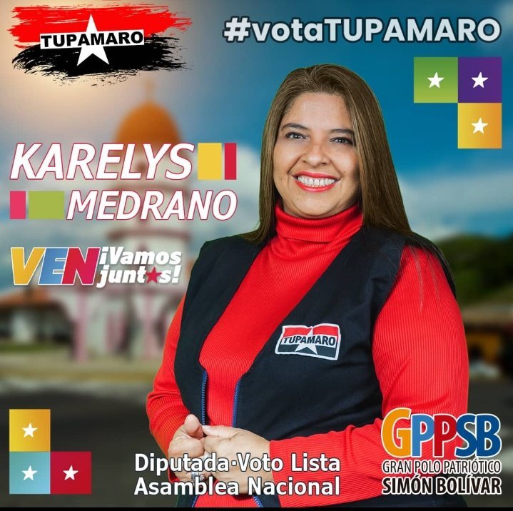 Nosotras las mujeres tenemos el compromiso histórico de la recuperación de la #AN 

Por eso este #6Dic #VenVamosJuntos #VotaTupamaro 

#LosRebeldesSomosMas 
@TupamaroMRT @tupa_tv @KarelysMrt @Tupa_Esteban @Rdtjunin1 @CcDarioVivasTac