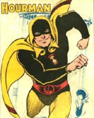 Hourman goes back to the dawn of Superheroes, the 1940's. His gimmick is simple, he takes a drug called Miraclo this drug gives him powers for one hour, giving his series a unique twist that adds a little suspense.