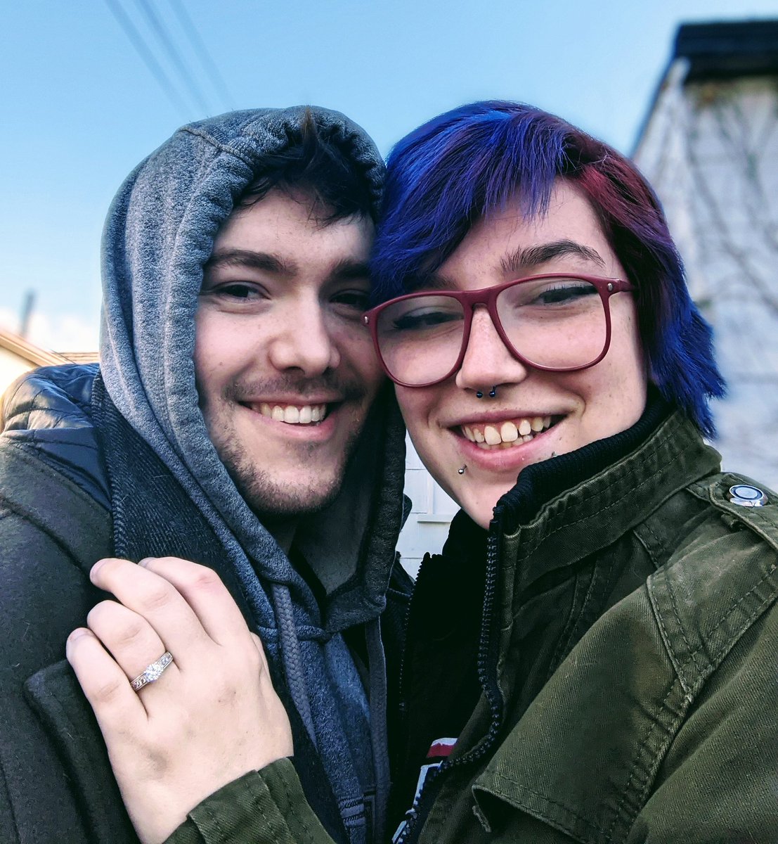 alpha_wolf_eli's tweet photo. Happy to have you in my life. #engaged #inlove #iloveyou #bestpartof2020 https://t.co/MCcb5WdKdj