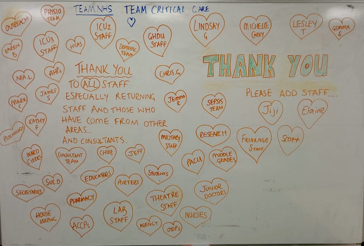 NurseConsult3CO's tweet photo. Welcoming all teams back to Critical Care - we are truly grateful to all teams supporting us. Thank you @CaterElaine &amp; never forgetting our incredible colleagues- you are amazing 💞💕💞 https://t.co/H1TNJku8Cu