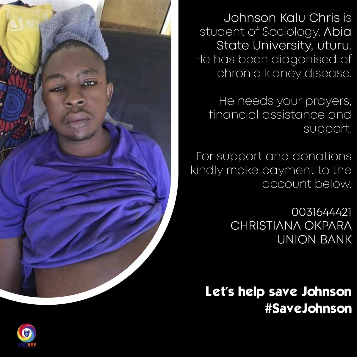 iampaulokezie's tweet photo. Please #savejohnson https://t.co/5OOpdTIBjX