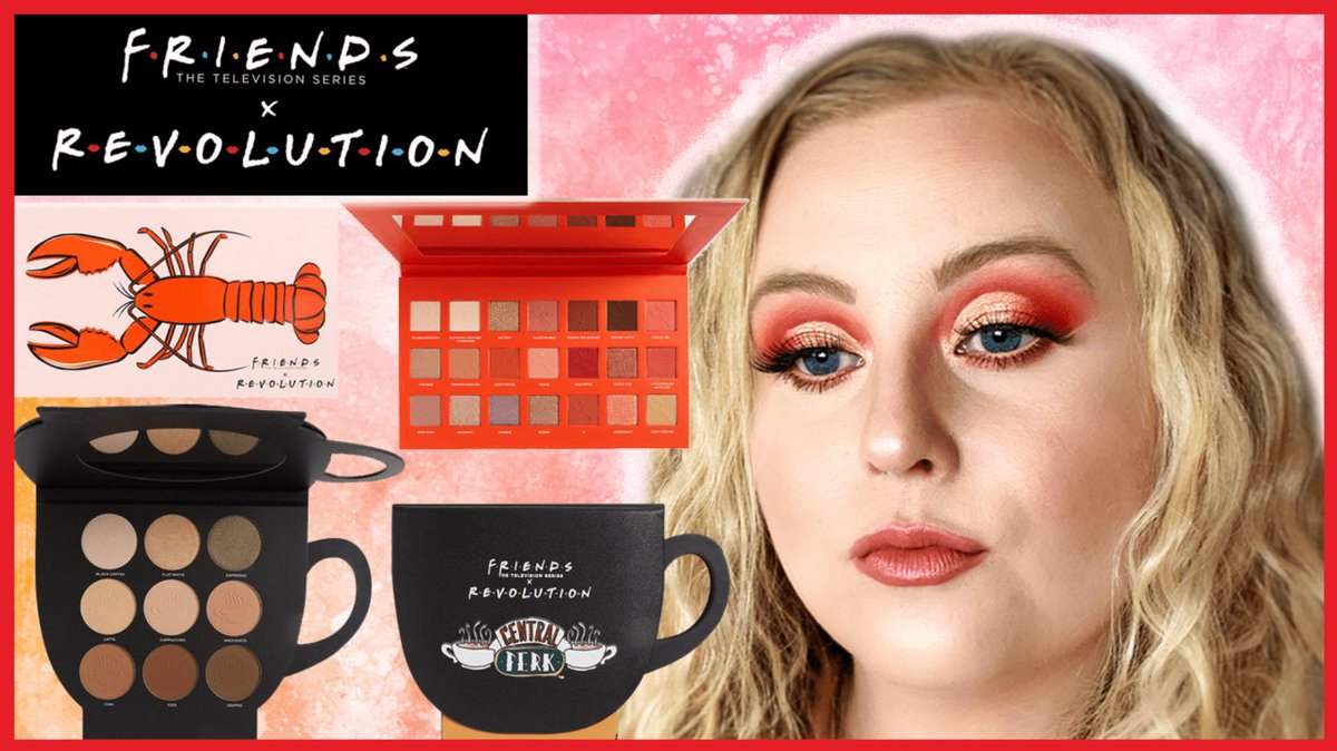 MeggElizabethh's tweet photo. New video is live Testing the @MakeupRVLTN X Friends Collection Series 2 - https://t.co/WzgBiR0mLS #revolution #makeuprevolution #friendsxrevolution #makeupreview https://t.co/O4F7M5PbB1