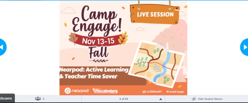 Excited to share Active Learning Tips &amp; Teacher Time Savers with <a href="/Nearpod/">Nearpod</a> &amp; <a href="/MicrosoftTeams/">Microsoft Teams</a>  #CampEngage
