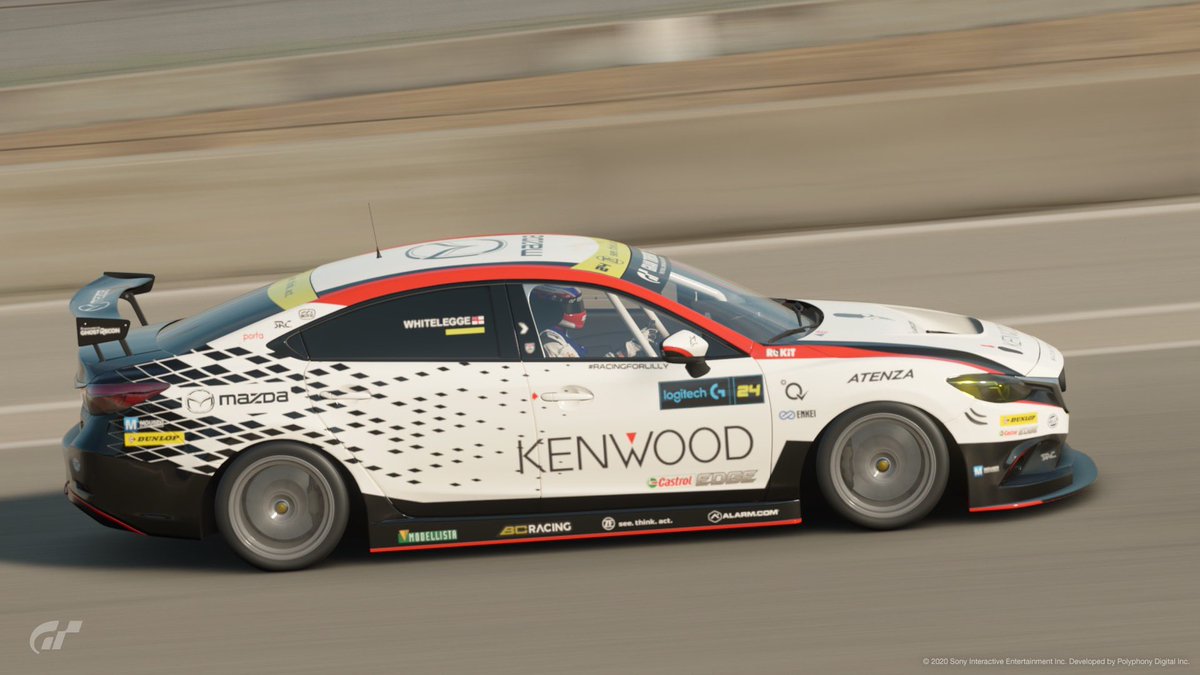 MWP_Racing's tweet photo. Here’s the final livery ready for Wednesday! We’re super excited to get going again around the famous Californian track! #Corkscrew #GTSport https://t.co/laibRoeTes