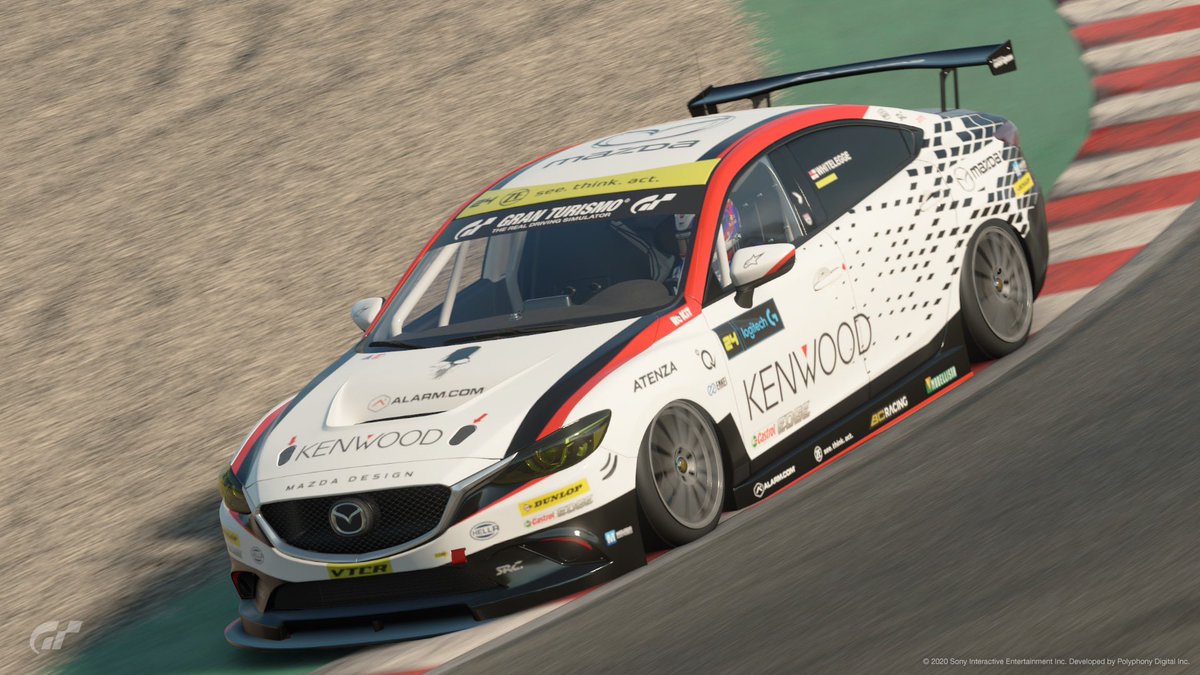 MWP_Racing's tweet photo. Here’s the final livery ready for Wednesday! We’re super excited to get going again around the famous Californian track! #Corkscrew #GTSport https://t.co/laibRoeTes