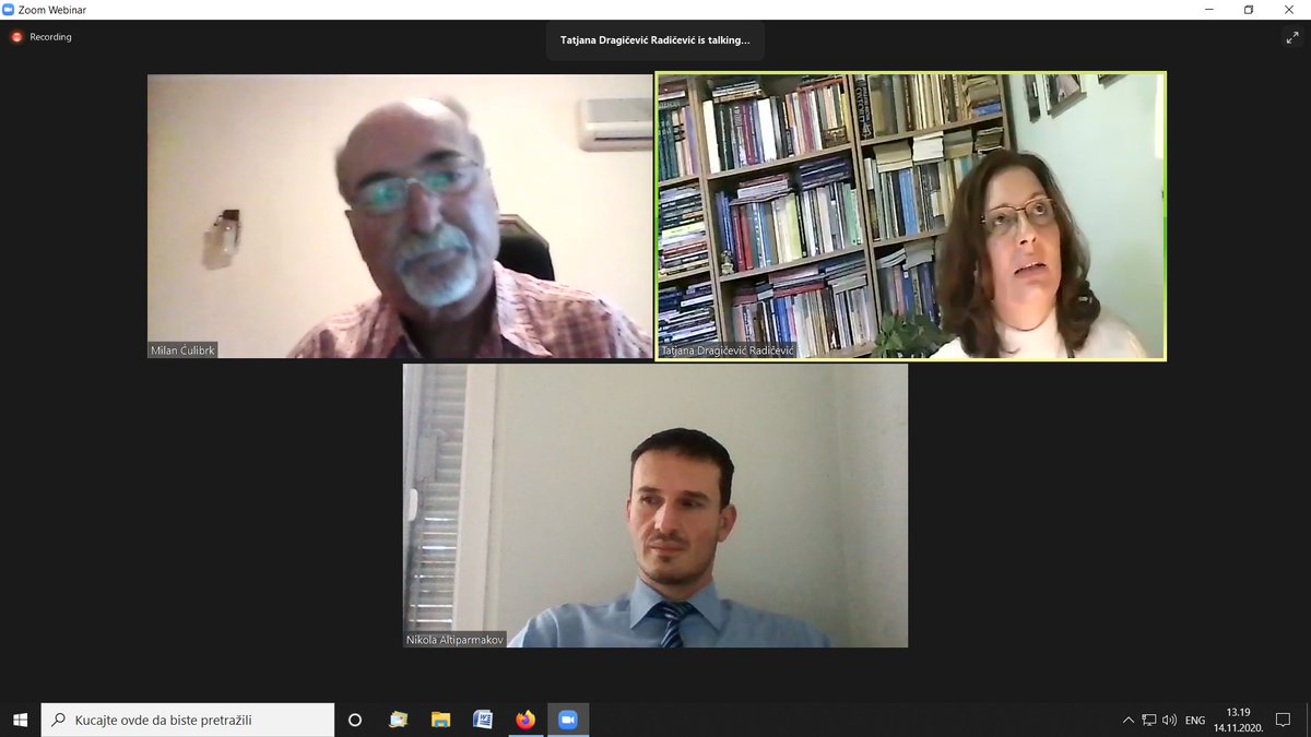 FPN_Beograd's tweet photo. VIII Dani javnih politika, u organizaciji @nvoGAJP , Fondacije Konrad Adenauer i @FPN_Beograd , ove godine održani su onlajn, putem platforme Zoom.

Panelisti su govorili o međunarodnim odnosima, ekonomskoj politici i održivom turizmu u doba pandemije virusa korona. #DJP2020 https://t.co/WE1r3CL15e