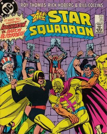 Rex like many Golden Age heroes at DC ended up in two places, the All Star comics Justice Society stories by Paul Levitz and All Star Squadron. Now as we get closer to the modern age this sets the standard for the character teachers to the next gen of heroes.