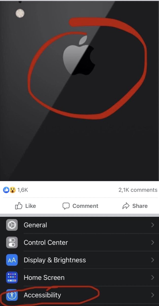 tumisole's tweet photo. Just found out that you can take screenshots by tapping the apple logo on the back of your iPhone. 

Follow these instructions on these frames &amp; retweet thereafter! 

👊🏾 https://t.co/2tpgqxHvrm