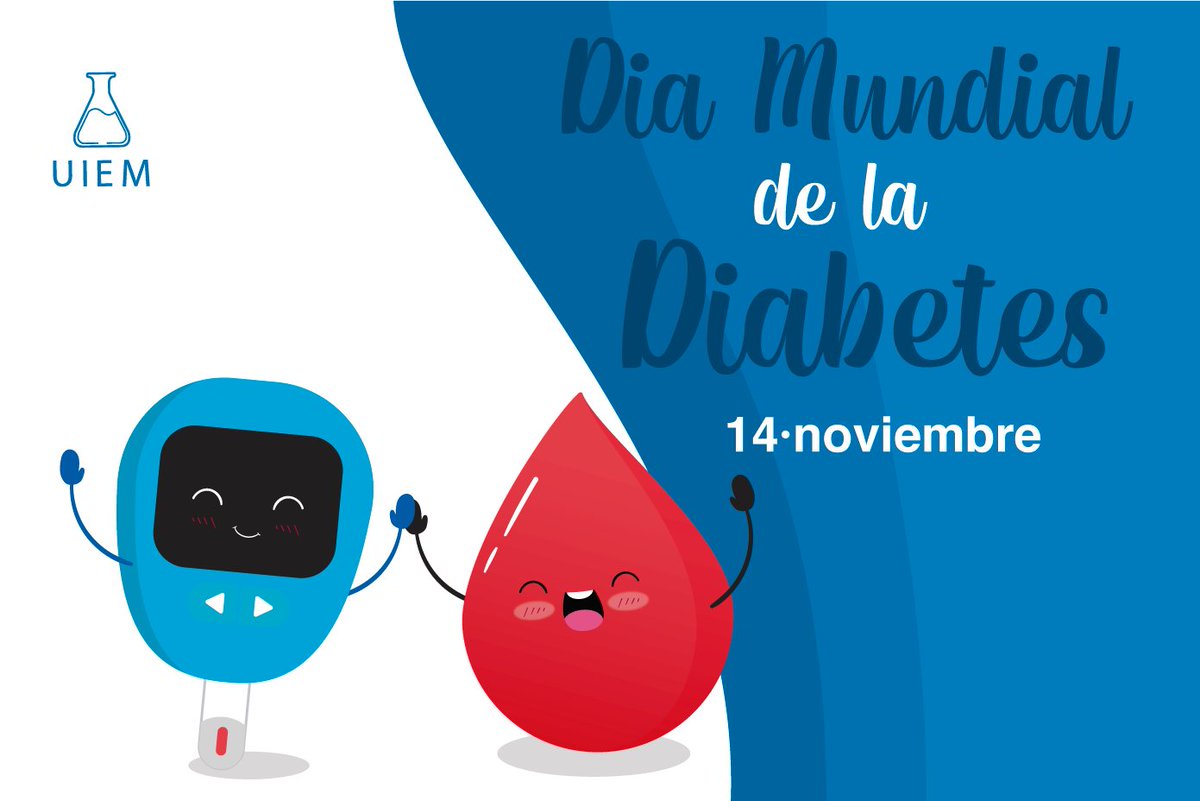 UIEMmx's tweet photo. En el Día Mundial de la Diabetes, que se celebra el 14 de noviembre. Los invitamos a mantener un estilo de vida saludable para prevenir cualquier enfermedad. https://t.co/Ym6XQhTA05