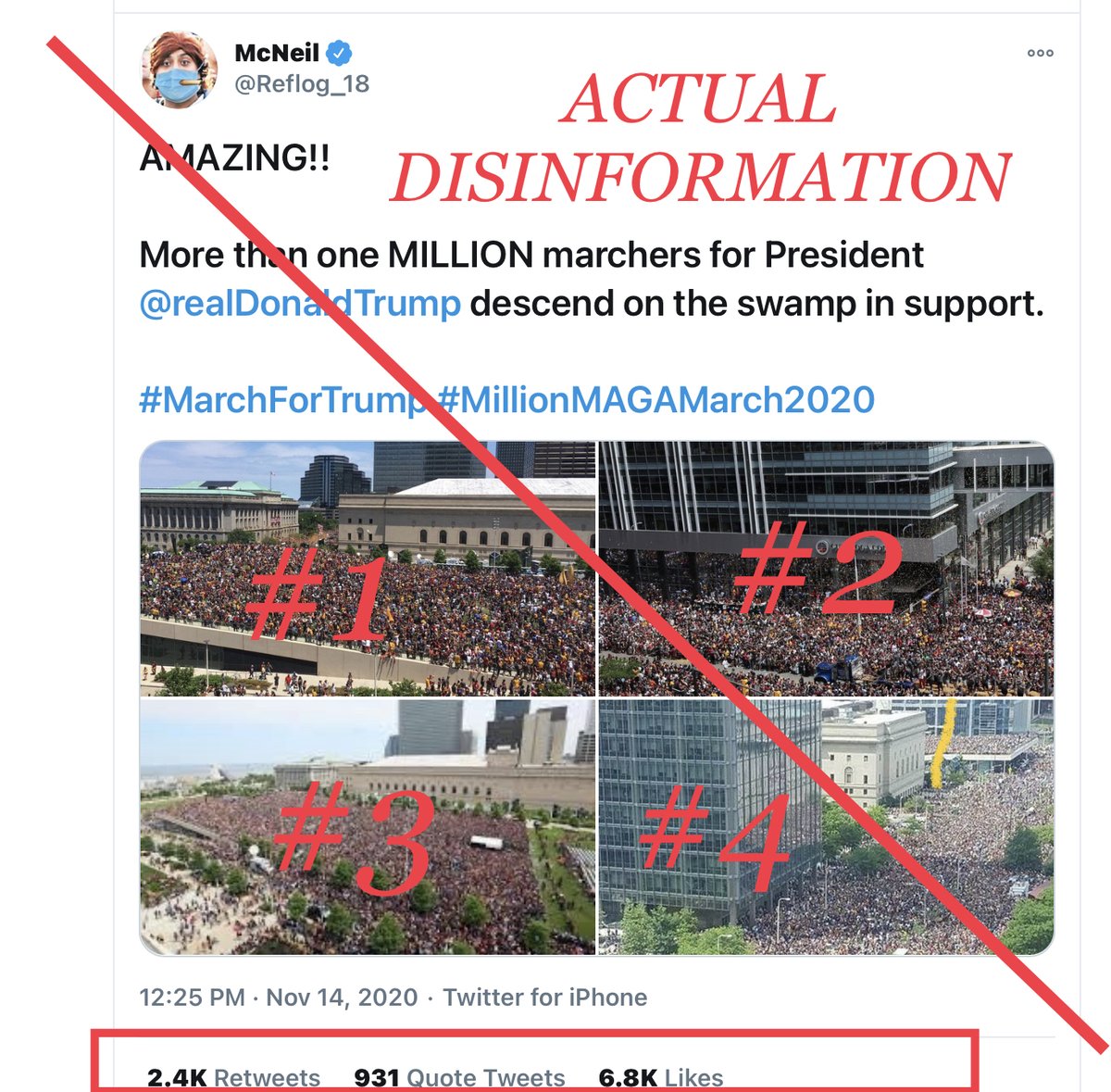 Dear  @Reflog_18tweeting actual DISINFORMATION is intellectually lazy and pollutes the platform shame on you - so let’s do this - in 4 tweets I will prove what a dangerous propagandist you areREADY? https://archive.is/qDmGx&nbsp;
