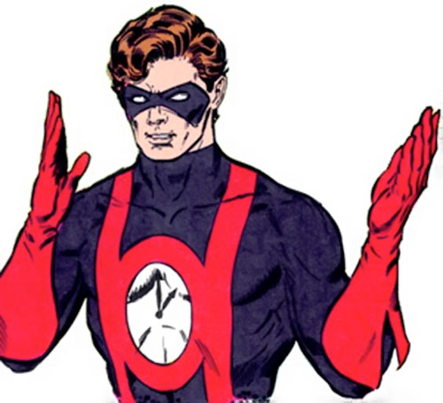 Small tangent, I really don't LIKE THIS costume, it's a little too boring compared to the classic and it's kind of like if someone was like "draw generic superhero" this look feels so throwaway.