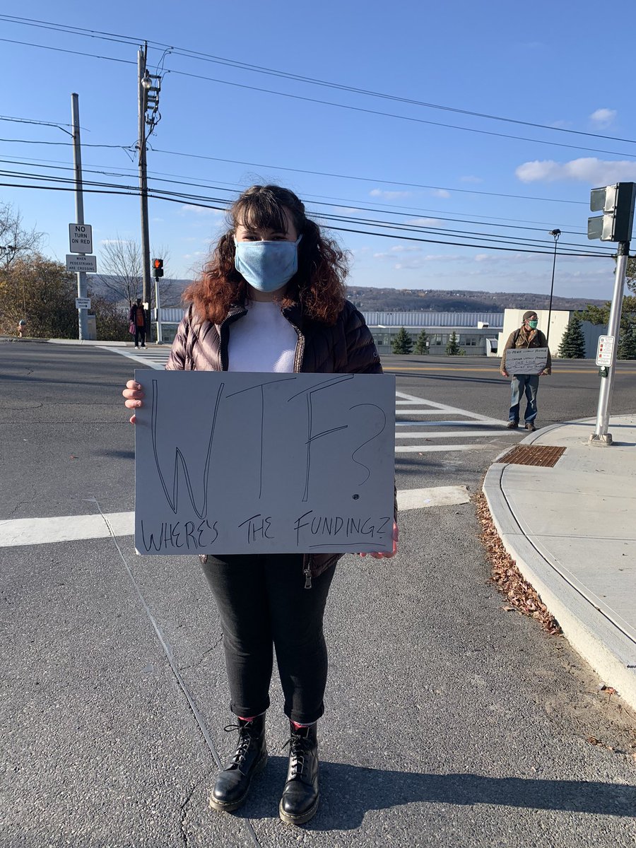 Some signs from the rally: