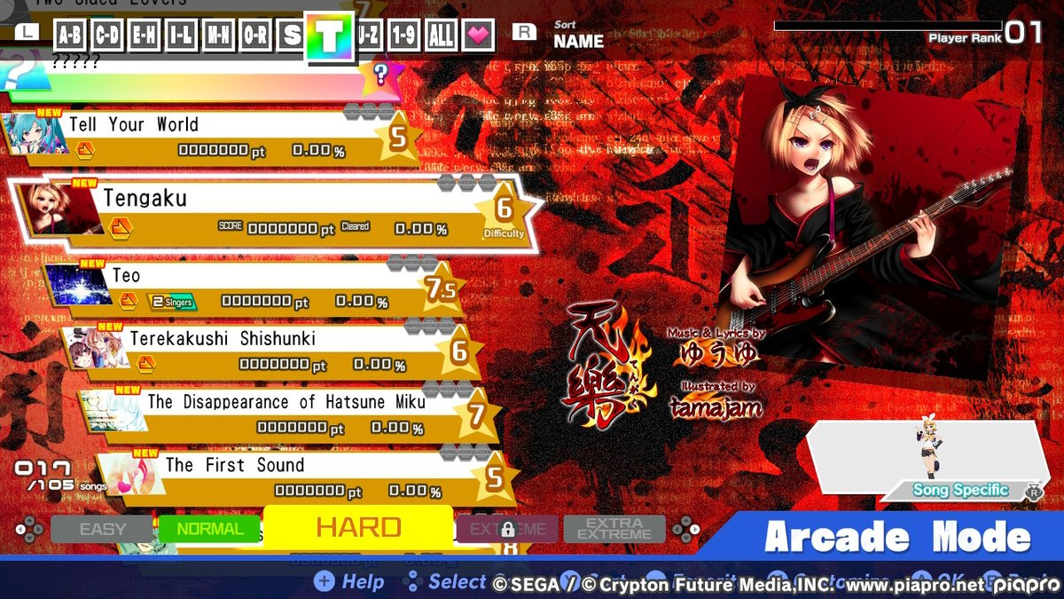 SkyAzureKnight's tweet photo. Mínimo estas cuatro canciones me hacen el juego; aunque más de dos terceras partes me encantan *-* #pjd_sega #MegaMix #NintendoSwitch https://t.co/LxmCMyvpb9