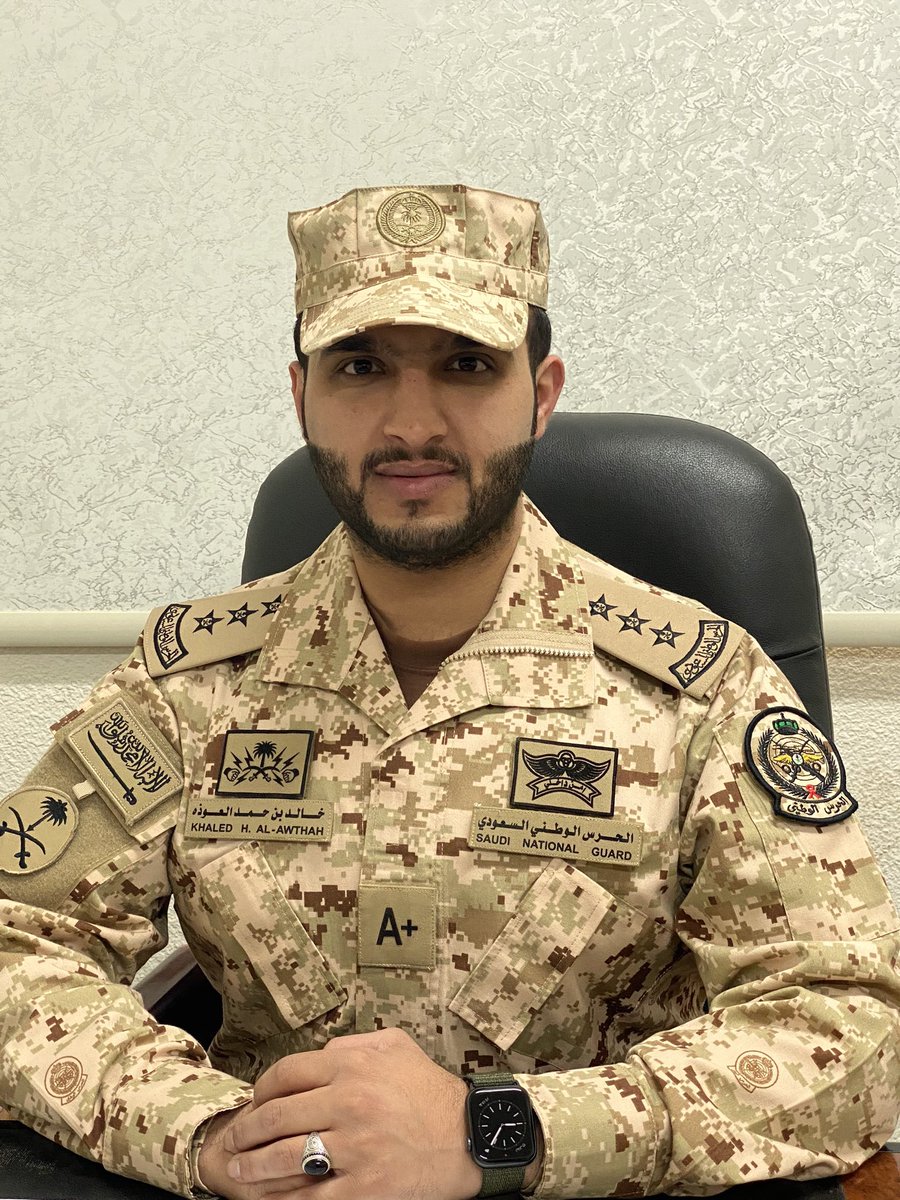 alssirhan's tweet photo. نتقدم بالتهنئة لسعادة الملازم أول / خالد بن حمد العوذة السرحاني  بمناسبة صدور الامر السامي الكريم بترقيتة لرتبة "نقيب " بـ 
 #وزارة_الحرس_الوطني
سائلين المولی عزّ وجل أن يجعلها له عوناً لخدمة دينه ومليكه ووطنه 🇸🇦

#قبيلة_السرحان  #وادي_السرحان
#ملتقى_قبيلة_السرحان https://t.co/lrnfaj8Hpy