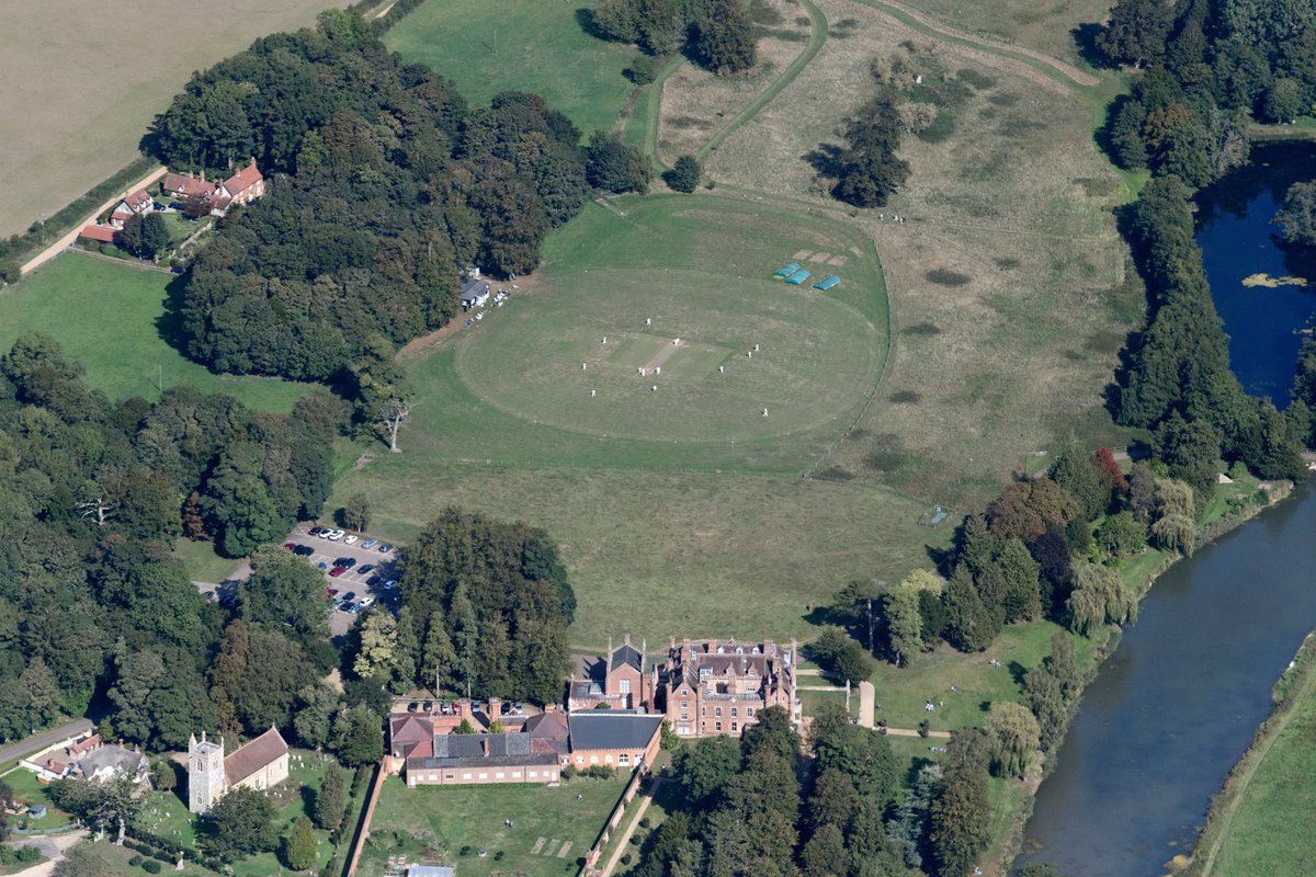 johnfielding001's tweet photo. Ketteringham Hall cricket - aerial image - Norfolk UK #Ketteringham #aerial #image #Norfolk #aerialphotography https://t.co/EulPIXkS5u