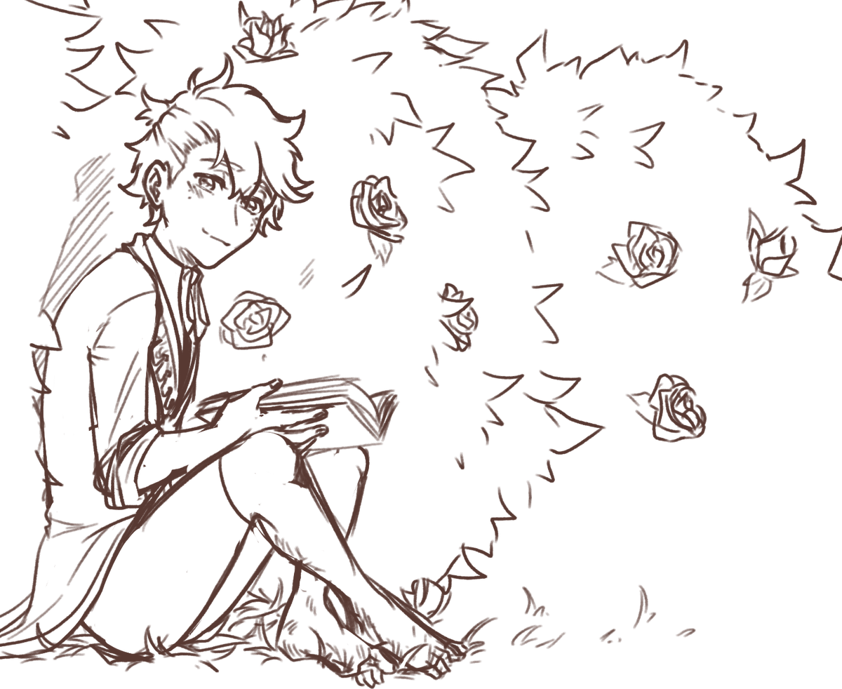 "Let's meet behind the rose bushes." 

#IzukuMidoriya #bkdk 