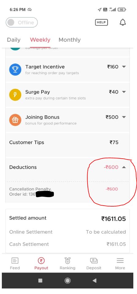 HORMAZDMOTAFRAM's tweet photo. (3/3) @zomato On one hand you flaunt your "Period leave" initiative but on the other hand you guys rob your own poor daily wage earner valets. Take initiatives to actually help people. No more white collar marketing Gimmicks !! #corporatefraud #zomato #badservice https://t.co/4Nmjdi6mt3