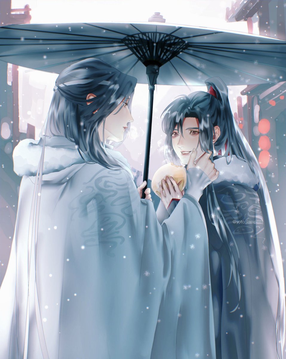 忘羨「#魔道祖师 #MDZS #忘羨 
Winter❄ 」|よとのイラスト