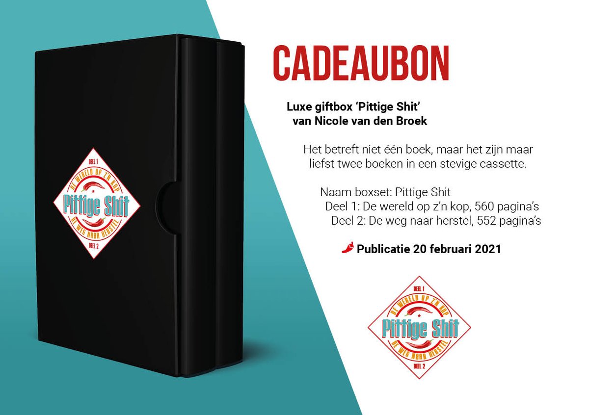 NicoleBroek1's tweet photo. Ben je nog op zoek naar een origineel cadeau?
Denk dan eens aan de luxe giftbox ‘Pittige Shit’.
Exclusief verkrijgbaar via voorinschrijving op https://t.co/a4kHGs2KqW
Klik op onderstaande link & je kunt de cadeaubon printen:
https://t.co/r6QRU2Qqu7
Fijne feestdagen!
#PittigeShit https://t.co/P37wfyVNBu