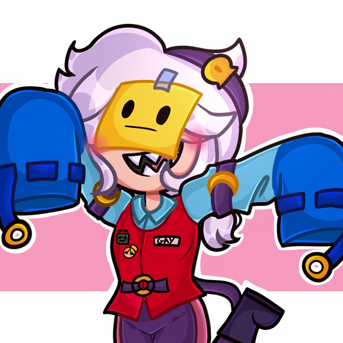 ohywa1's tweet photo. Colette :3💛💛
#brawlstars  #brawlstarsart 
#brawlstarscolette #colette https://t.co/ElZoxDlbhi