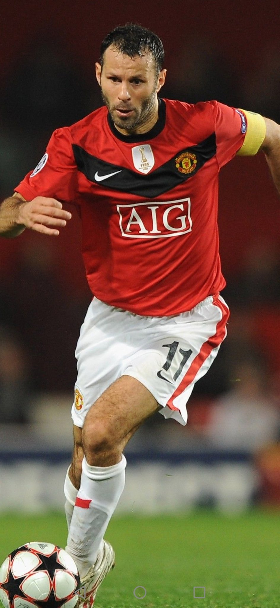 Happy Birthday Ryan Giggs Manchester United Legend..       