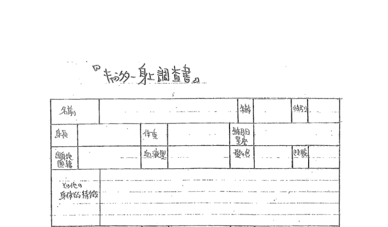 ダチコー 荒木飛呂彦先生の キャラクター身上調査書 のpdfファイルがpc内を探しても見つからないッ 以前のブッ壊れたpc内に残してしまったのか ダウンロードできたnhkのサイトも 流石に公開が終わっとる T Co 5r2qakxx7h Twitter