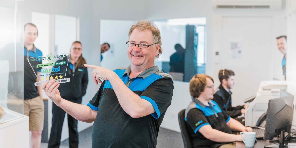 launtel's tweet photo. 🍾 We've got great news! 🎉

Launtel has won the national award for best Internet Service Provider by https://t.co/R7JEVSx0gI. It's based on what our customers think of us, so we think it's the very best kind. 

A few more words here 👉 https://t.co/orFKcYwFgK. #nbn #internet https://t.co/7N540iUZub