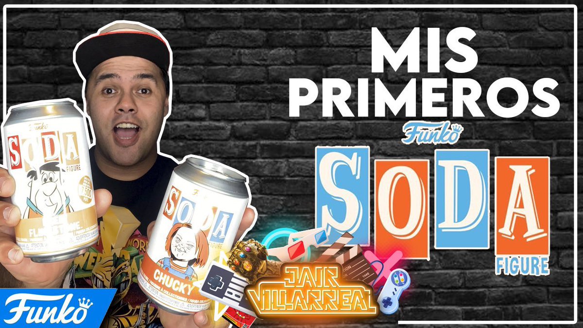 chinitosoficial's tweet photo. Nuevo video ! 
FUNKO SODA 
https://t.co/Cse2o8TCav https://t.co/zqu3Zac0sa
