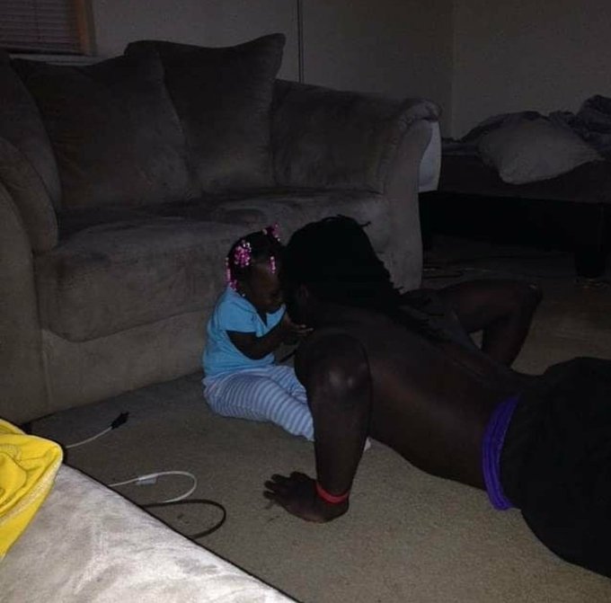 Being a father is I don't what the hell y'all be talking bout throw back pic of me n my little person<a href="/tag/centralfloridachaos"class="tags"><span>#centralfloridachaos</span></a>