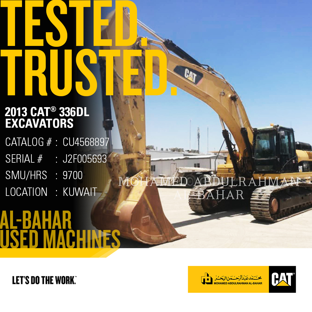 AlBahar_Cat's tweet photo. #UsedMachine available. Get a quote - https://t.co/C3PI8ka3EW
#CatCertifiedUsed #UsedEquipment #CatMachines #BeyondMachines #AlBaharCat #LetsDoTheWork https://t.co/Ps5kOs3SRi