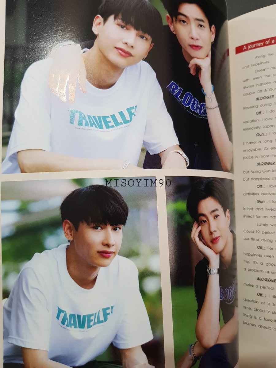 misoyim90's tweet image. คือดีอะ หล่อทุกรูปเลย 
#ออฟกัน #BloggerMagazine