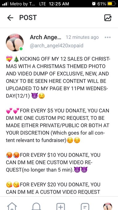 https://t.co/TJy9eemHCW 💝🎄KICKING OFF MY 12 SALES OF CHRISTMAS WITH A CHRISTMAS THEMED PHOTO AND VIDEO<a href="/tag/onlyfans"class="tags"><span>#onlyfans</span></a>
