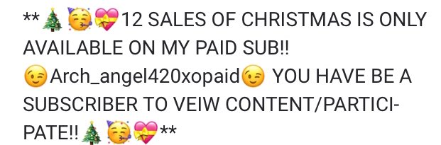 https://t.co/TJy9eemHCW 💝🎄KICKING OFF MY 12 SALES OF CHRISTMAS WITH A CHRISTMAS THEMED PHOTO AND VIDEO<a href="/tag/onlyfans"class="tags"><span>#onlyfans</span></a>
