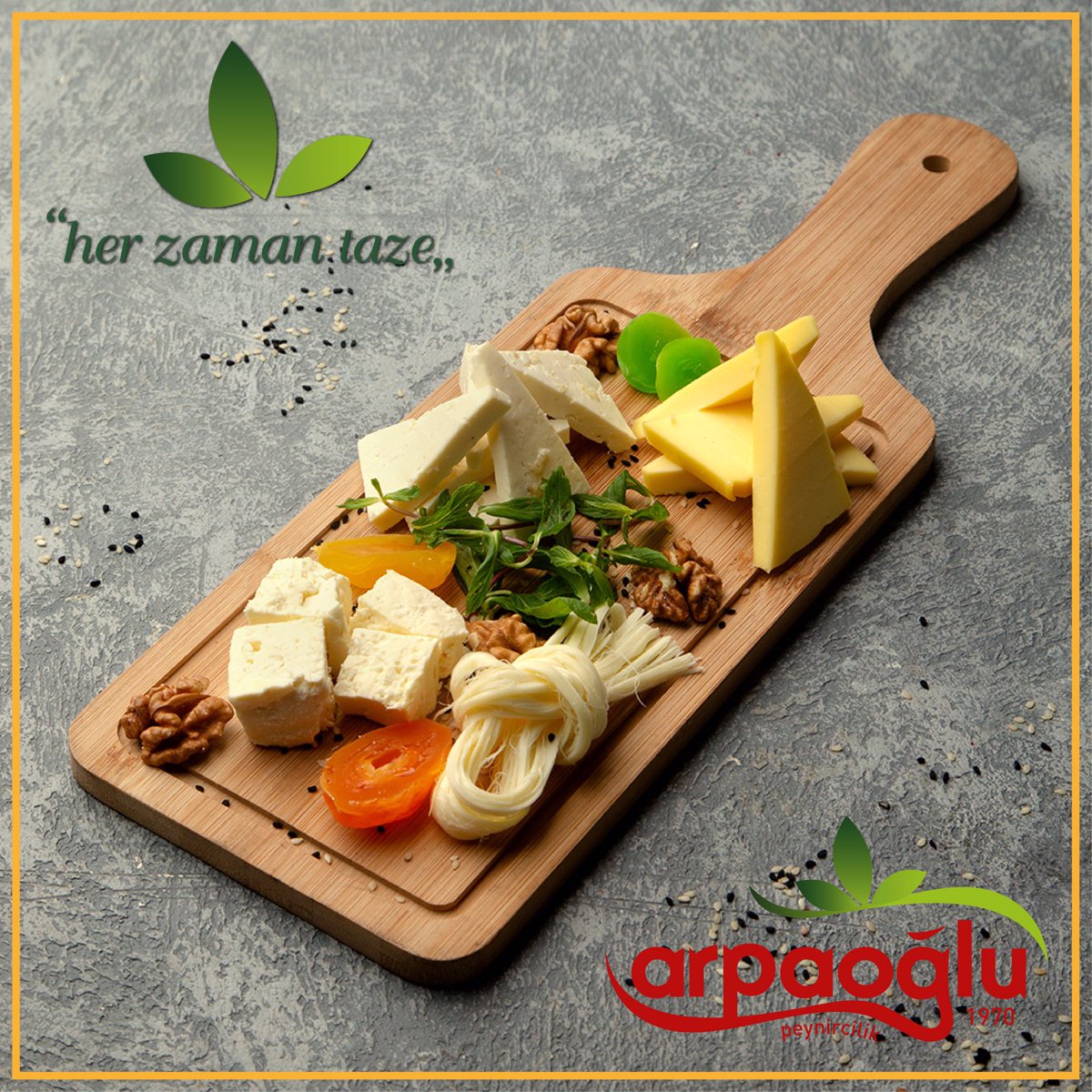 Pazar günü kahvaltılarını; aileniz ve sevdiklerinizle Arpaoğlu Peynirleri farkı ile yaşayın... 😋🧀 

#arpaoglu #arpaoglupeynirleri #peynir #peynirci #peynircilik #peynirler #istanbul #pazar #pazarkahvaltısı #doğal #yöresel