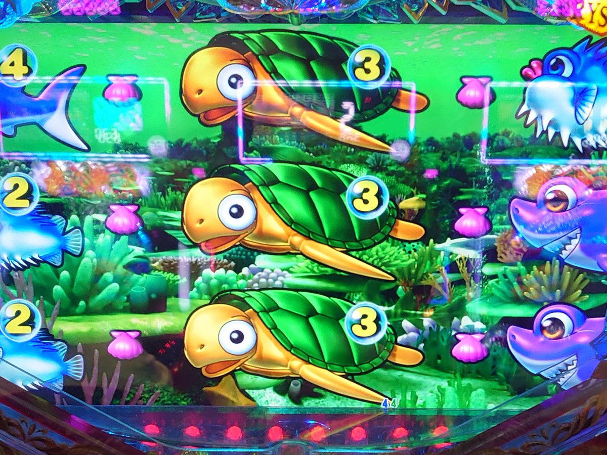 パチンコ海物語のオリジナル亀 シーストーリー打ちのカーくん on X