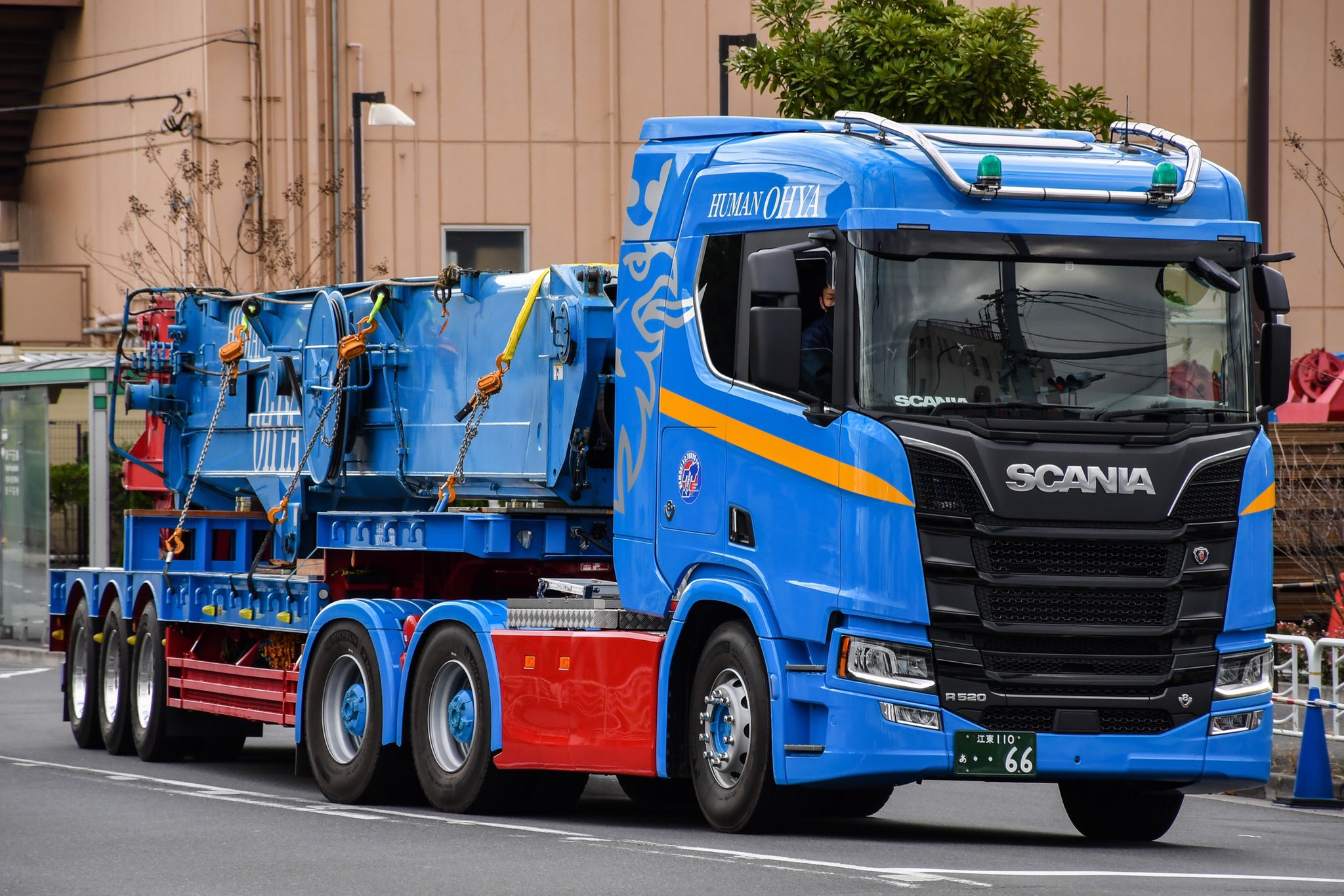 Amazon.co.jp: 大矢運送 SCANIA+NOOTEBOOM 6-Axle Low loader FC