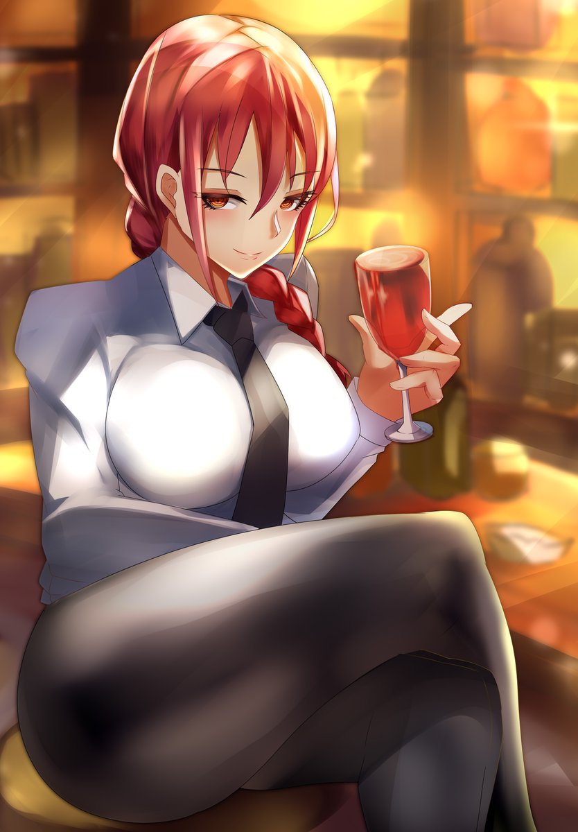 マキマ(チェンソーマン) 「マキマキマキマキマキマキマさんんんんんんん
#チェンソーマンファンアート投稿 」|てぃあまと@ブルアカ同人誌発売中！のイラスト