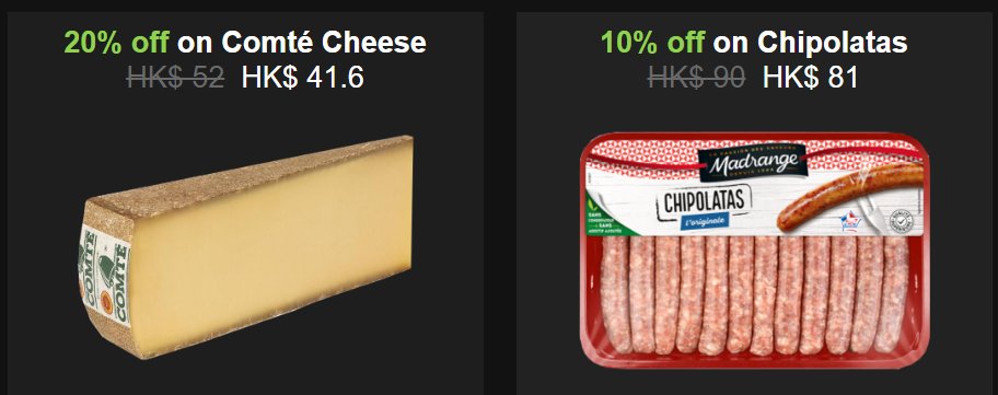 MyMarketHK's tweet photo. 🔥 Last chance to enjoy huge rebate on these products!!!! 🔥

Only available on MyMarket Hong Kong until Sunday! Hurry up and shop now!! 🖤

👉 https://t.co/OqJLwEwQXF

#blackfriday #promotions #sales #hotdeals #frenchfood #MyMarketHK

MyMarket ~ My French food essentials 🥖🇫🇷 https://t.co/RY3cUifXRY