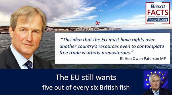 Facts4euOrg's tweet photo. “Prime Minister, Brexit Britannia must rule the British waves.”

The EU is now demanding five out of every six fish caught in UK waters.  Our #Brexit summary is here: https://t.co/cN7aVGiKoj https://t.co/o7ETx0XtLj