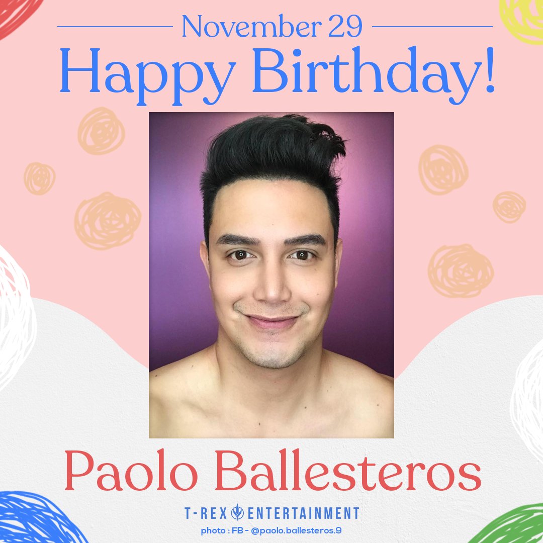 Happy birthday to our very own,  Paolo Ballesteros Enjoy your day. You deserve it! 